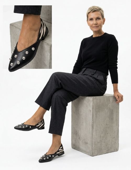Foto de producto (zapatos) de Estudio generada con IA